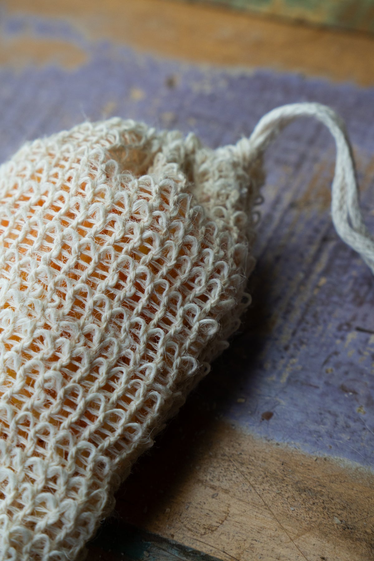 Cotton Soap Sack Filled