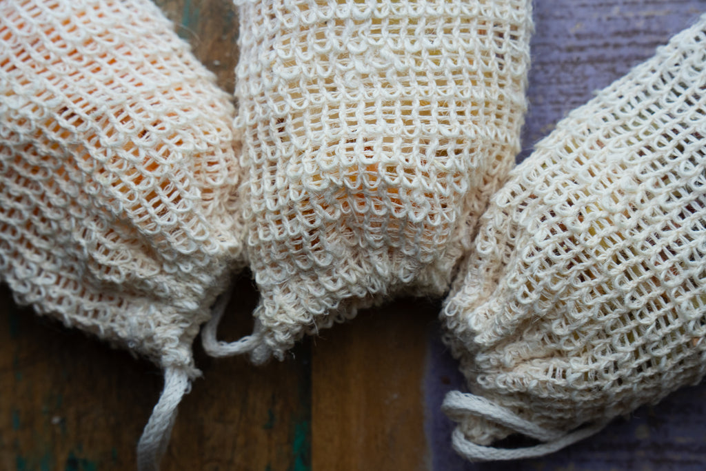Cotton Soap Sack Filled